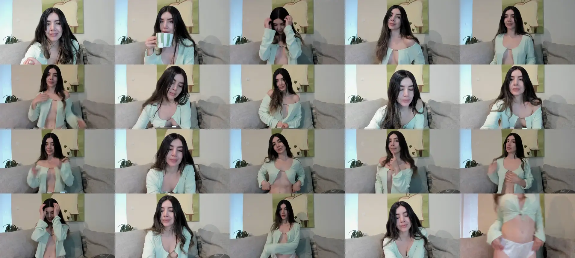 LauraVega photo contact sheet