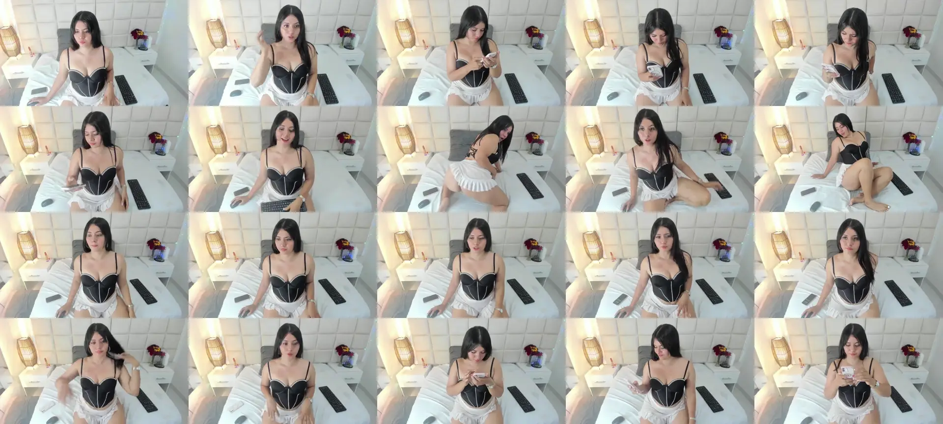 LiCrystal photo contact sheet