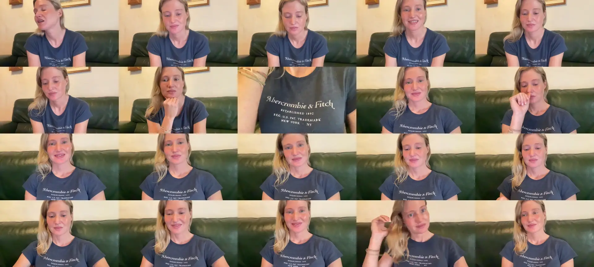 Lili_blue1 photo contact sheet