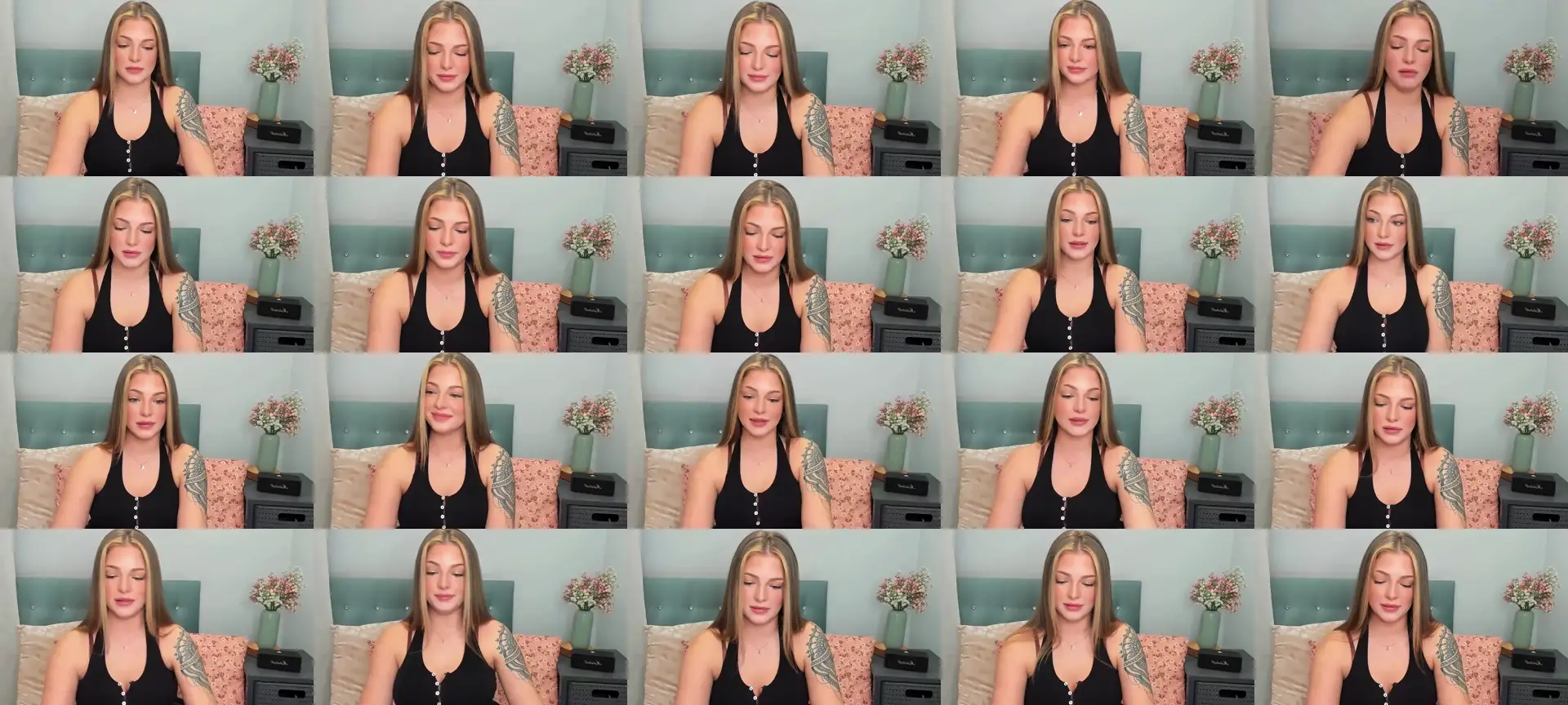 LilyTOPmodel photo contact sheet