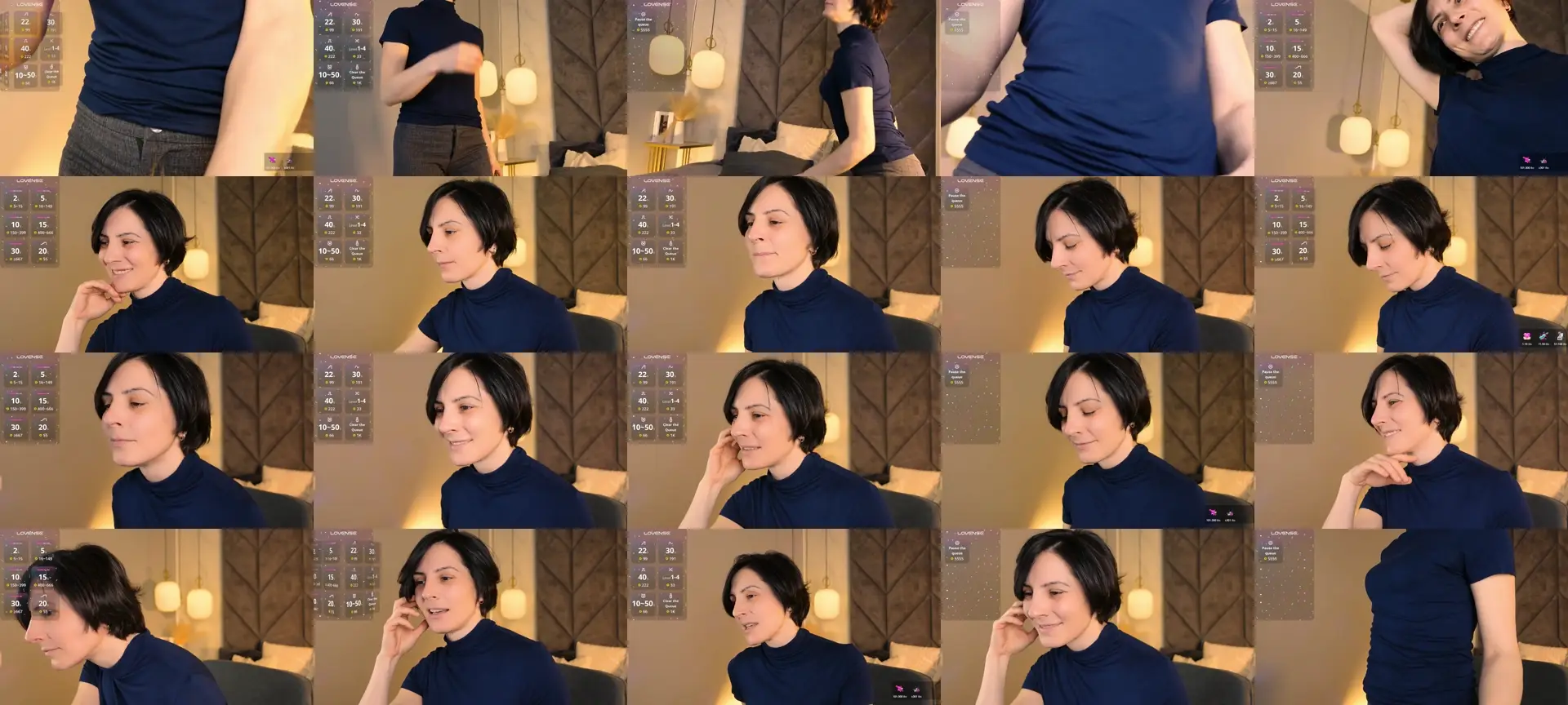 LorenDaze photo contact sheet