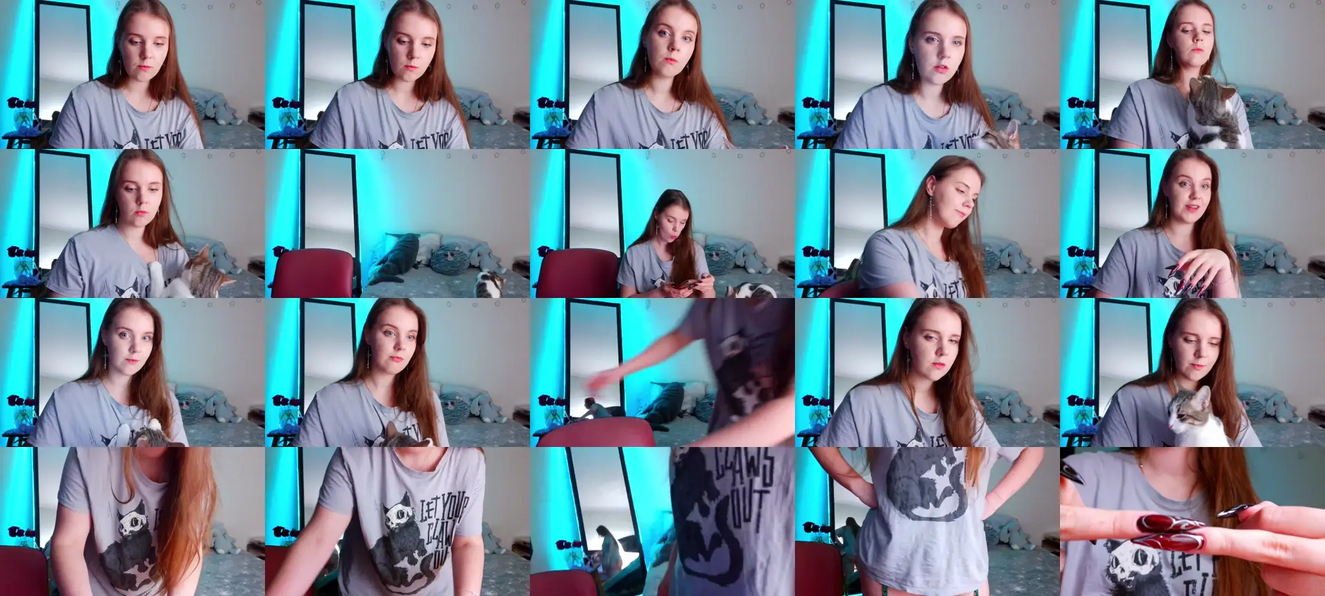 LunaLinz photo contact sheet