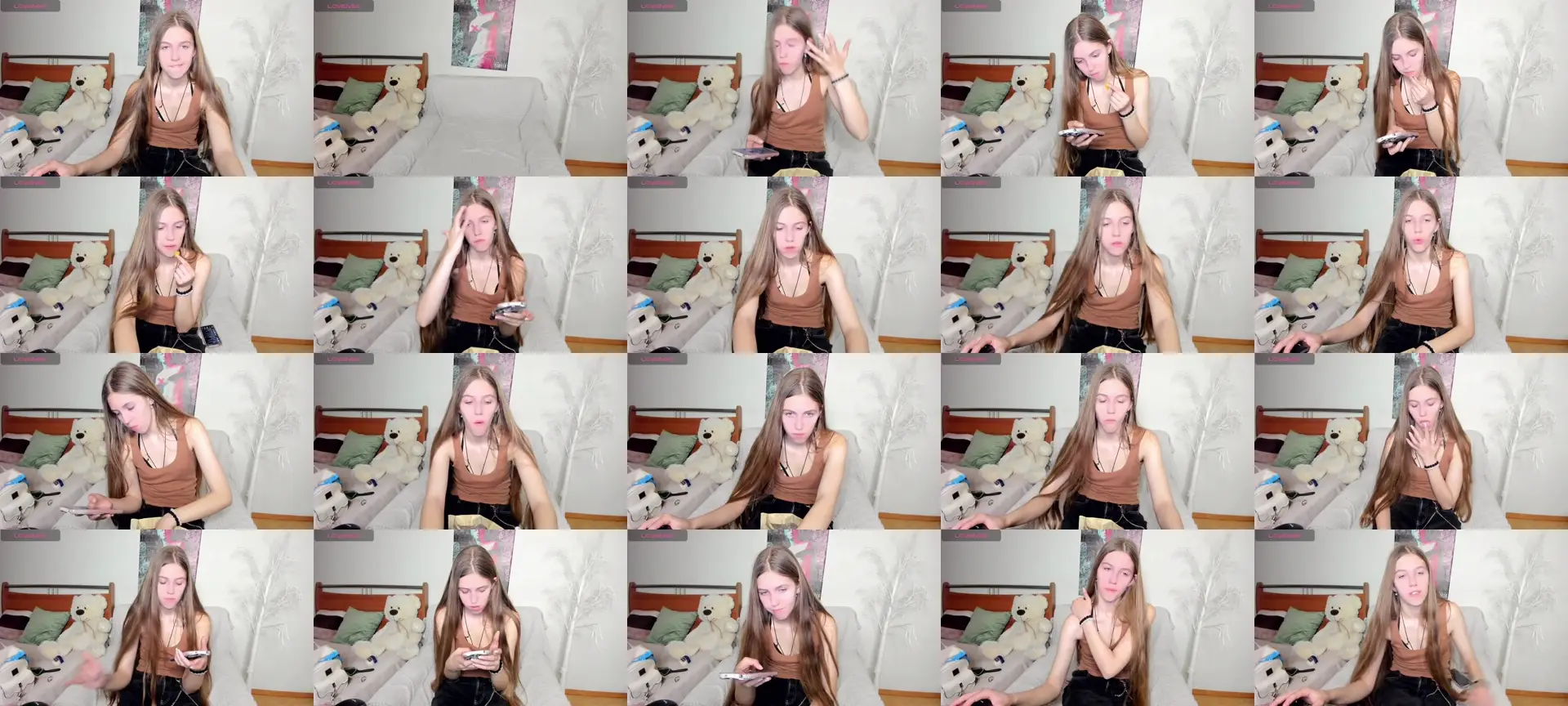 MaryRapunzel photo contact sheet