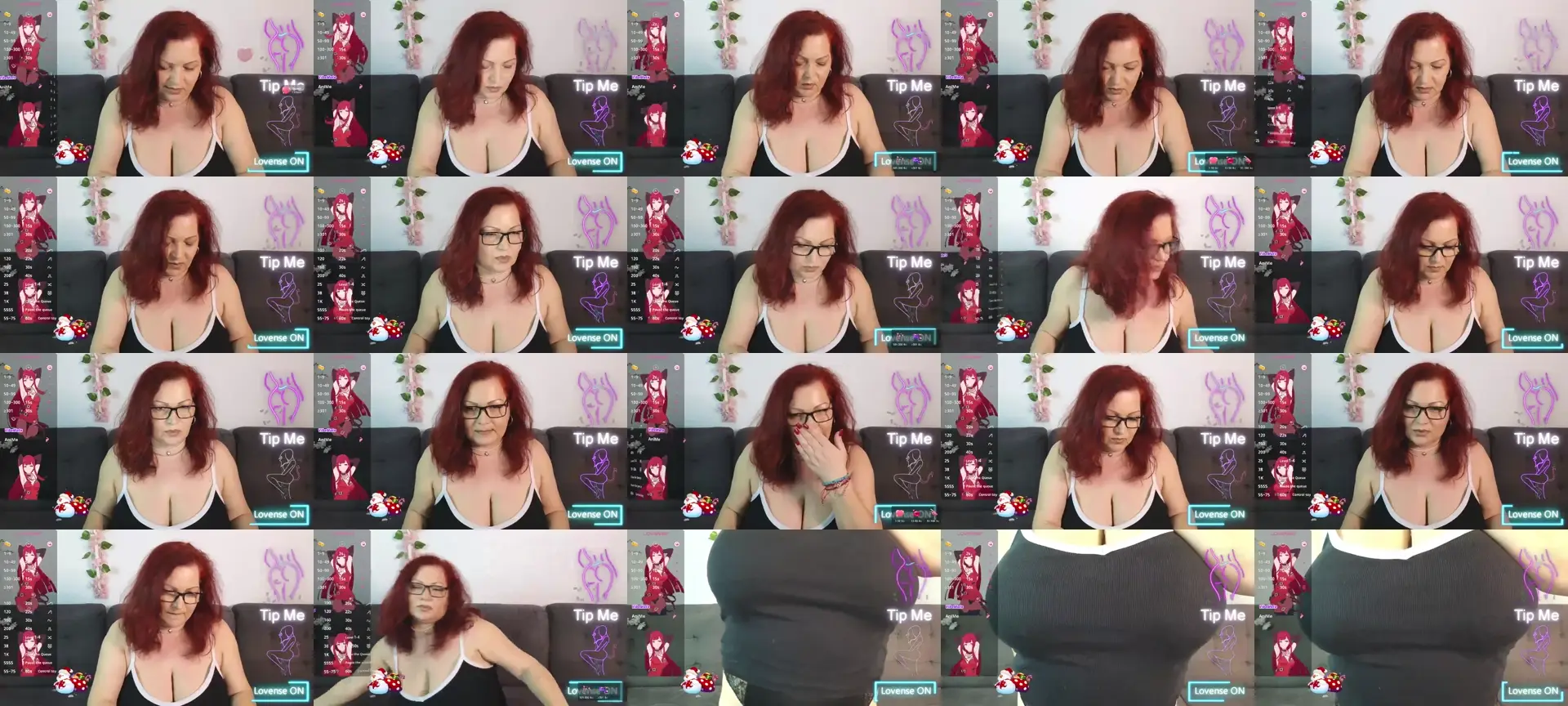 MelissaRileyX photo contact sheet