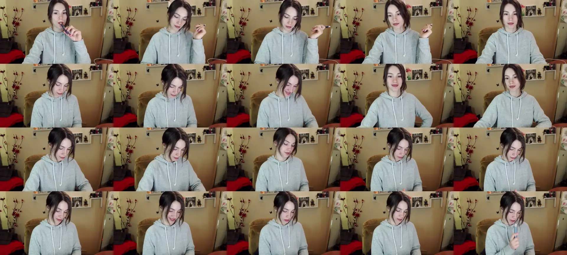 MiaRoony photo contact sheet