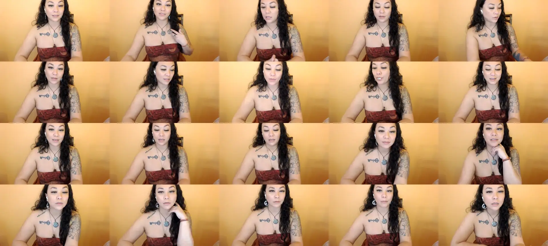 MickaylaStar photo contact sheet