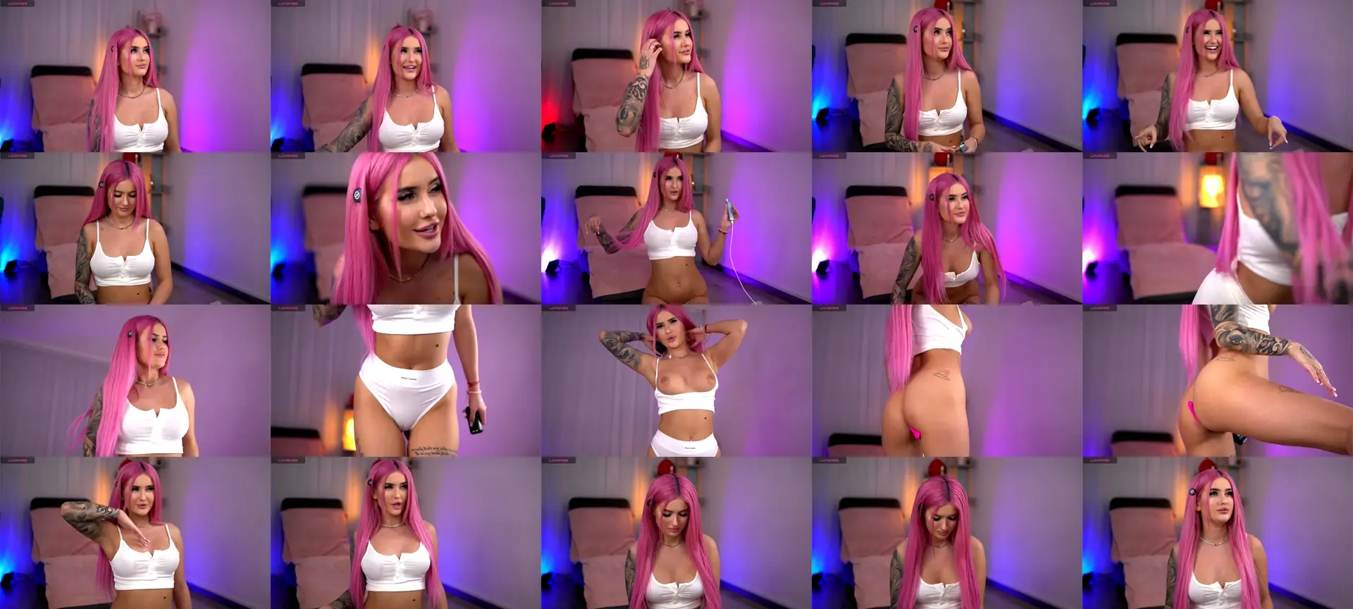 MikyLust photo contact sheet