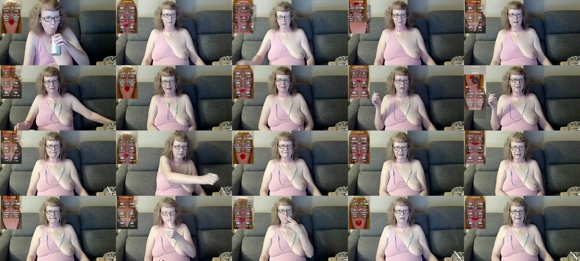 MissTittyland photo contact sheet