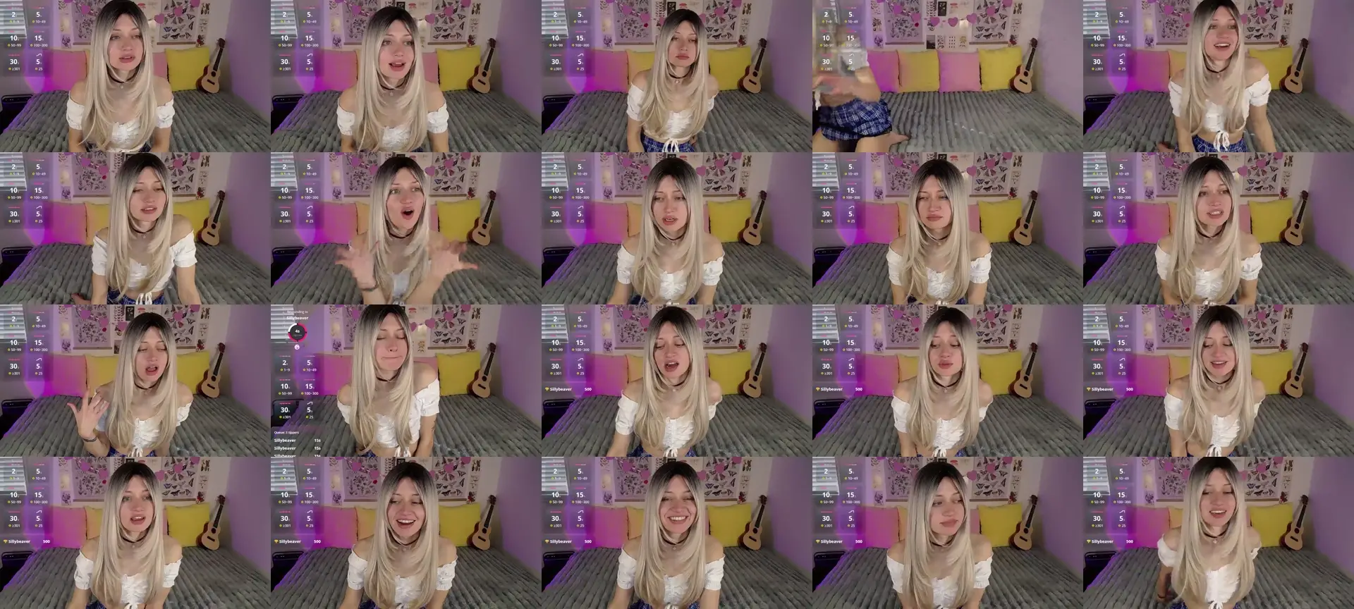 MoonLush photo contact sheet