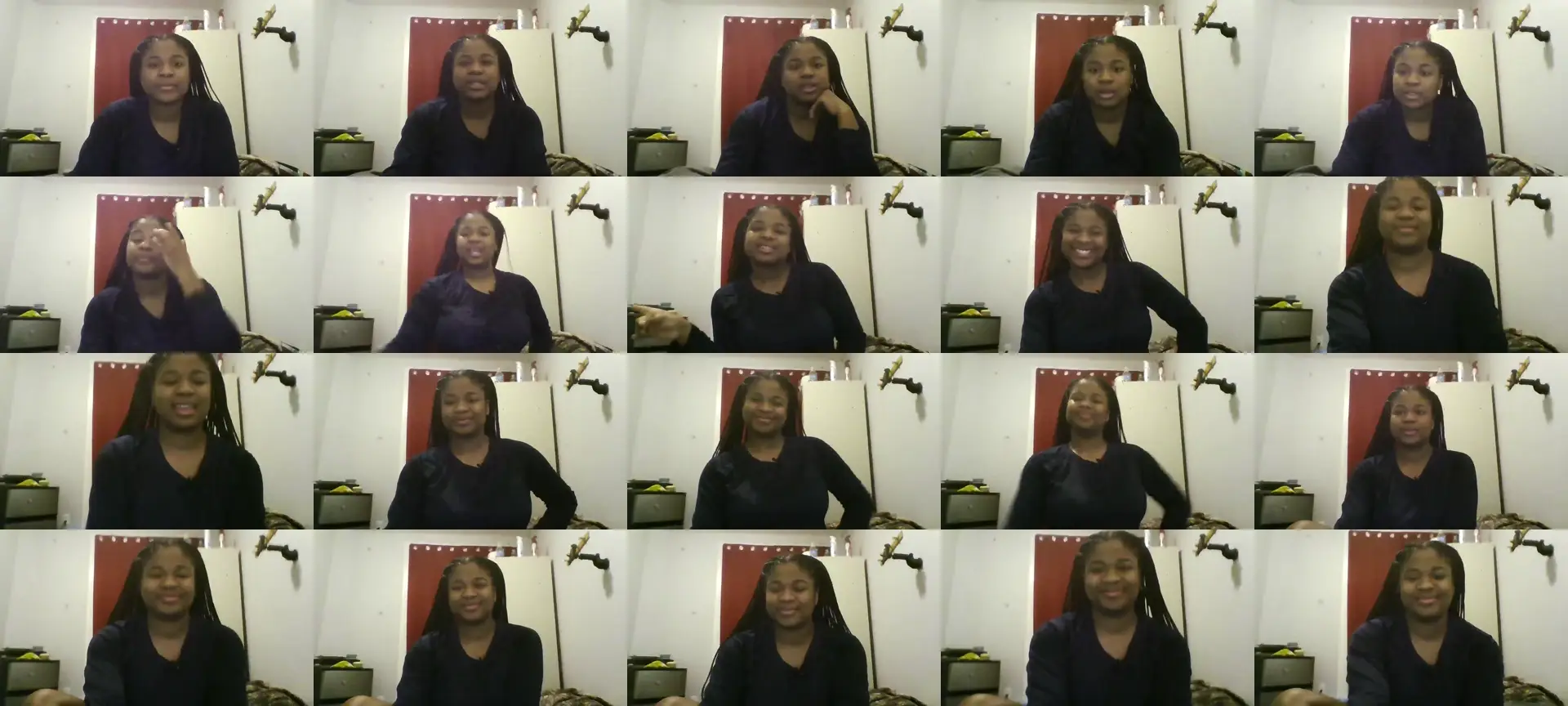 NatashaYatoy photo contact sheet