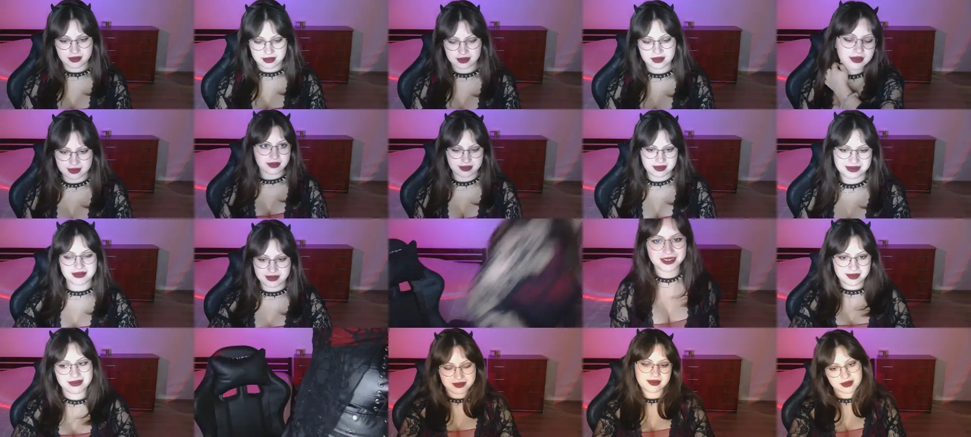 NikssiKitty photo contact sheet