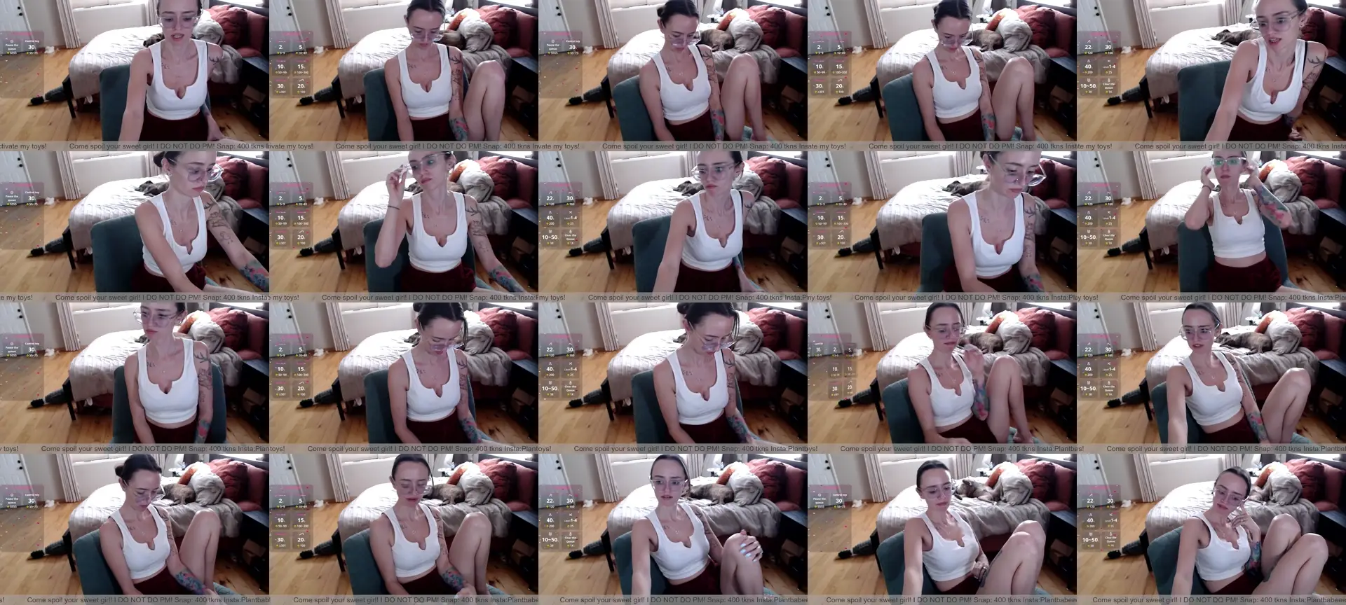 Plantbabeee photo contact sheet