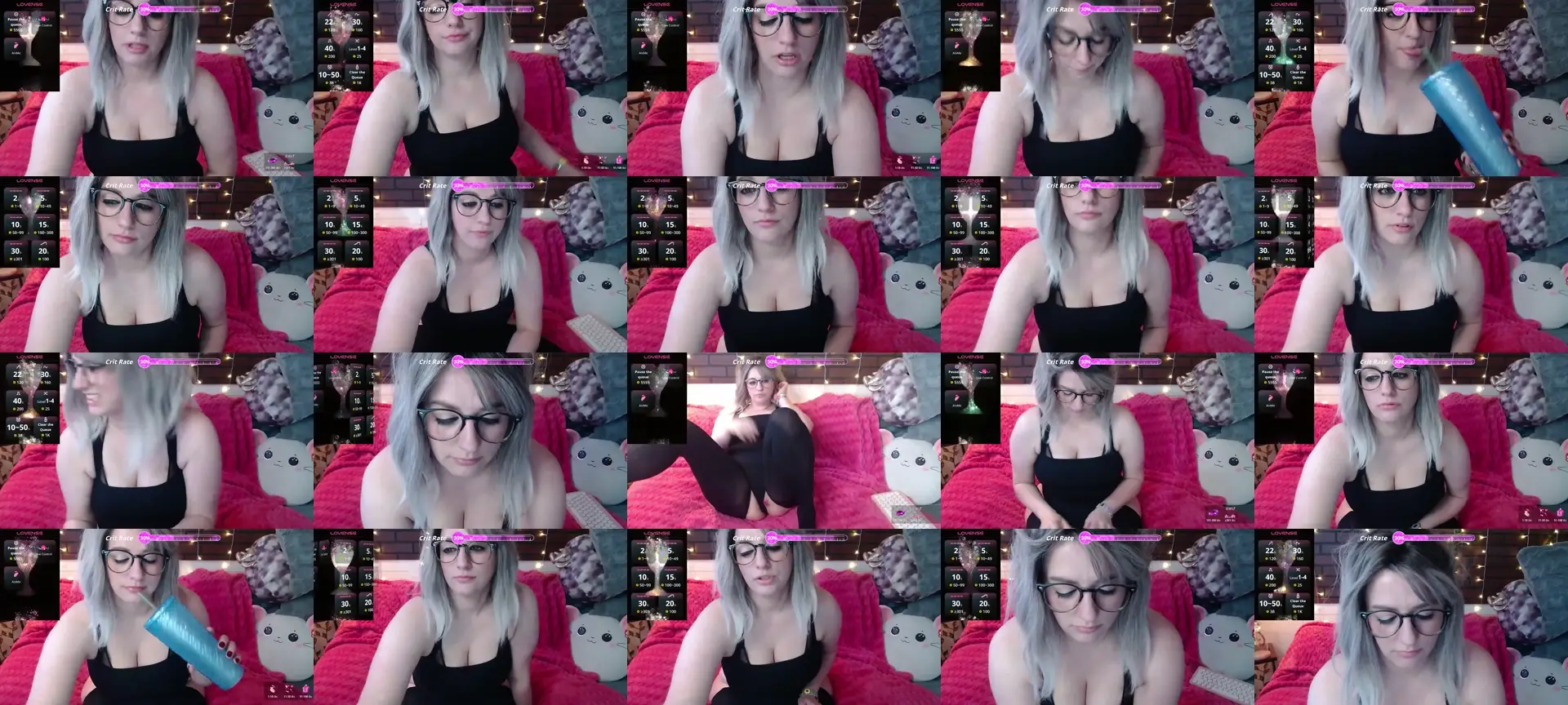 QueenKayMarie photo contact sheet