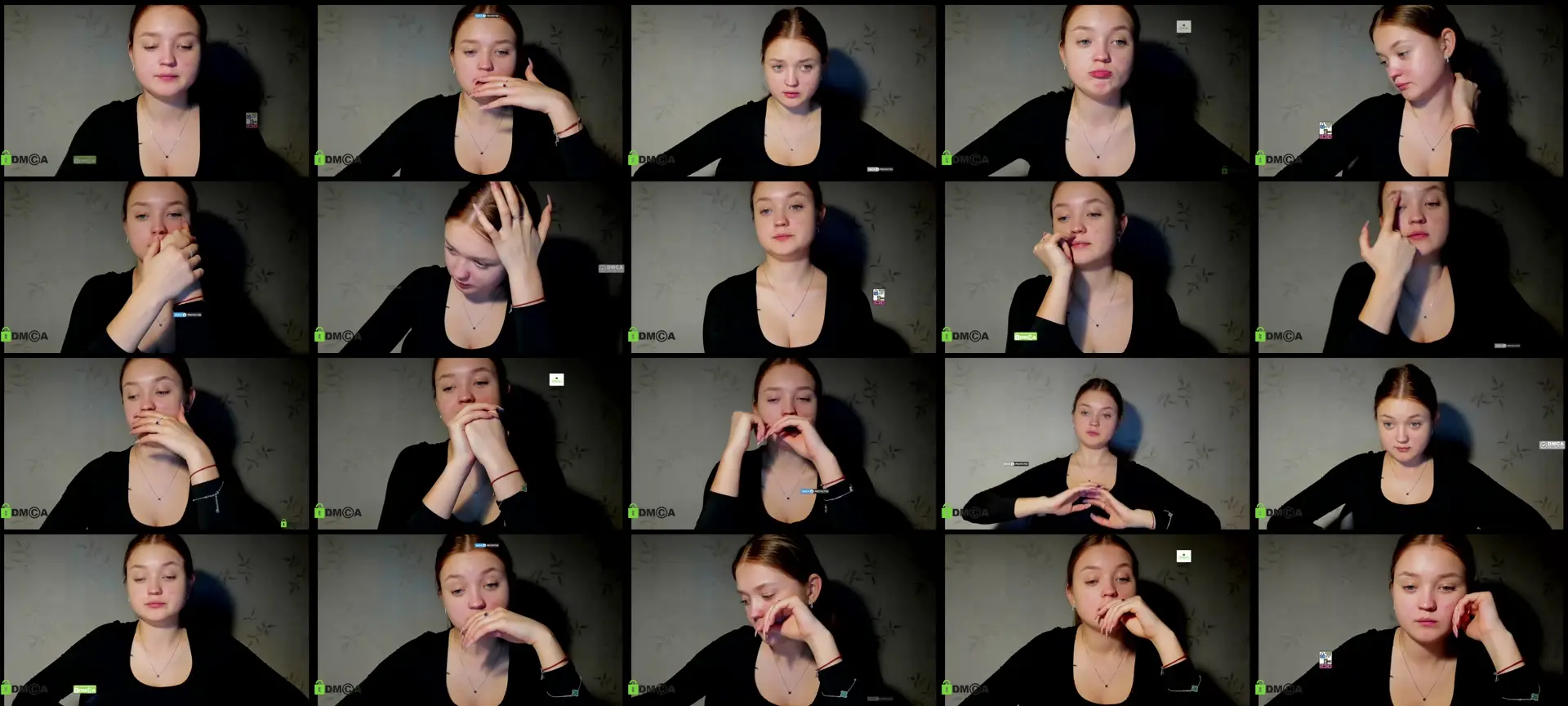 Rubina_dex photo contact sheet