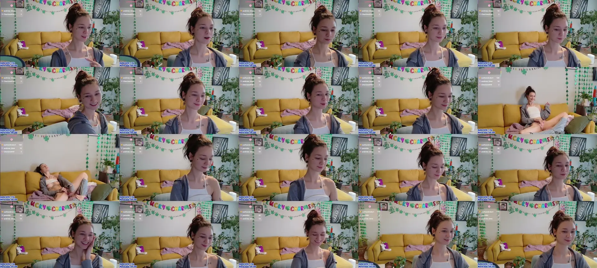 ShyBabyy photo contact sheet