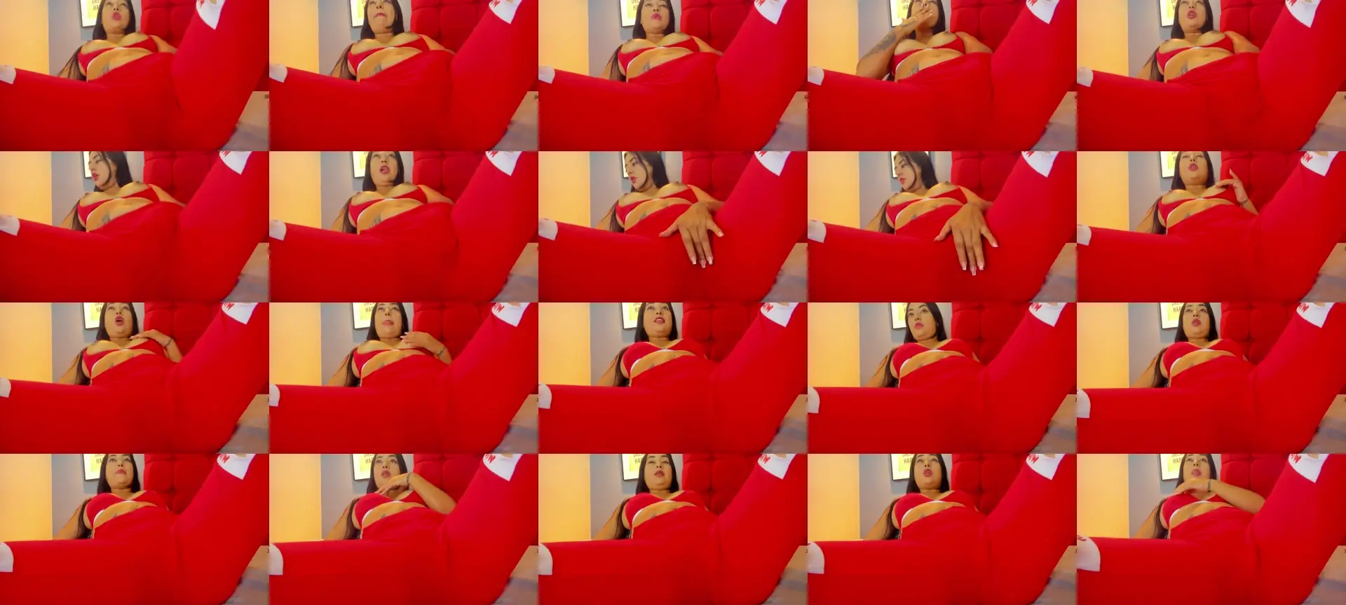 SkarlettHot photo contact sheet