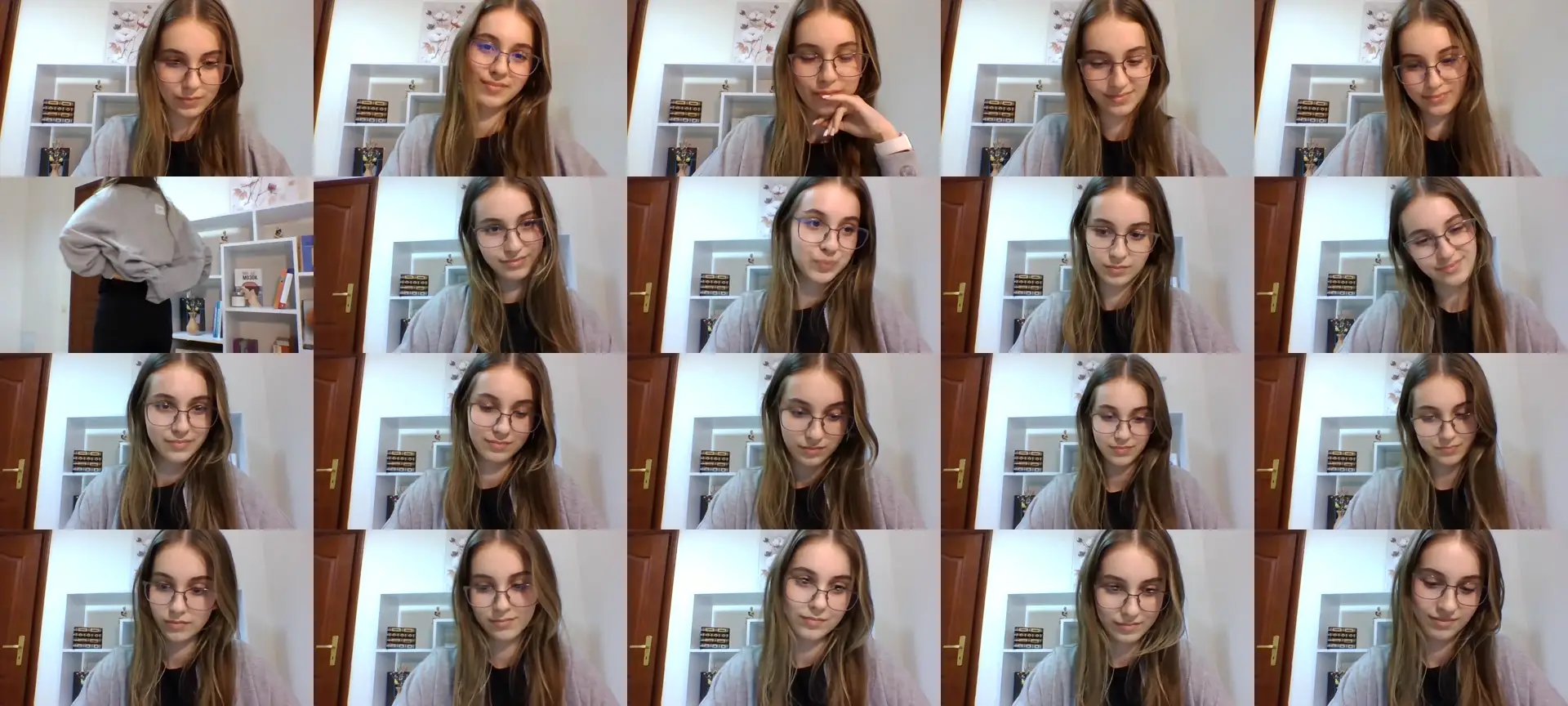 SnowKittie photo contact sheet