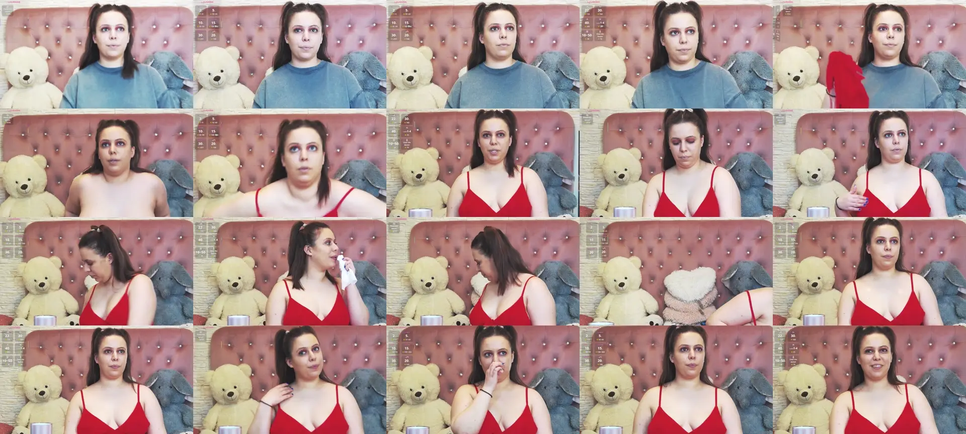 SophiaStarr photo contact sheet