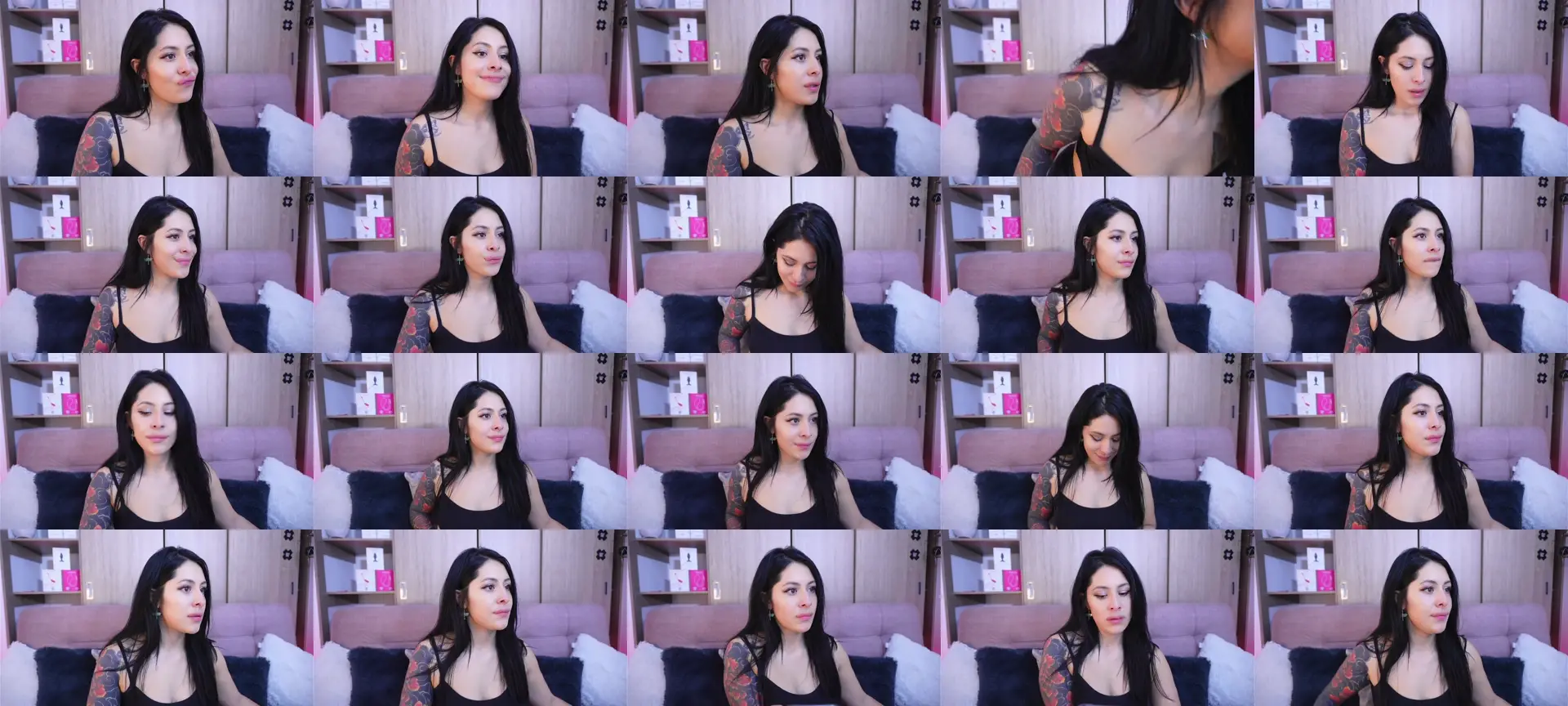 Sophiiecumsx photo contact sheet