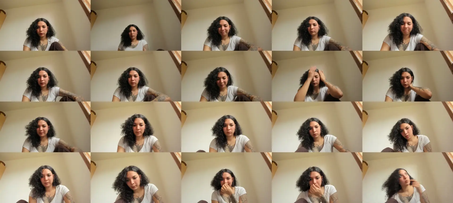 SpectraBunny photo contact sheet