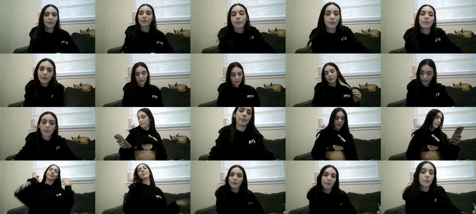 Stacie photo contact sheet