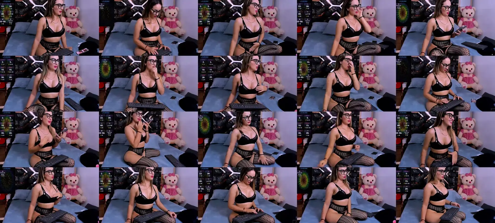 Tania_white1 photo contact sheet