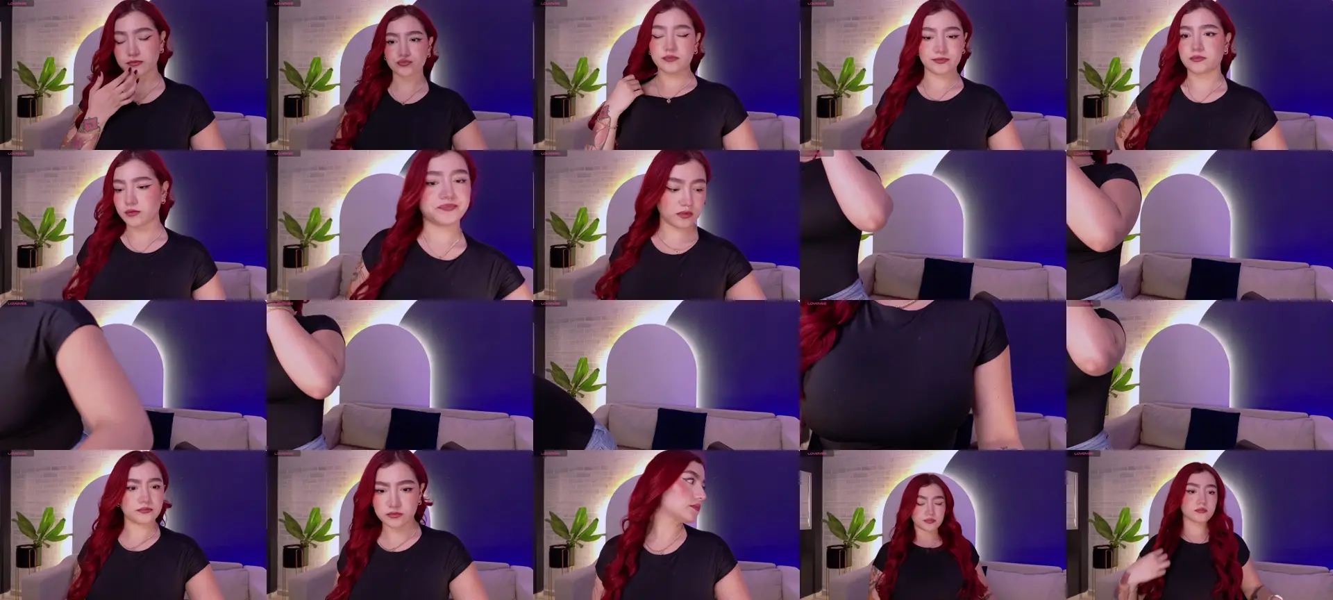 ViolettCastel photo contact sheet