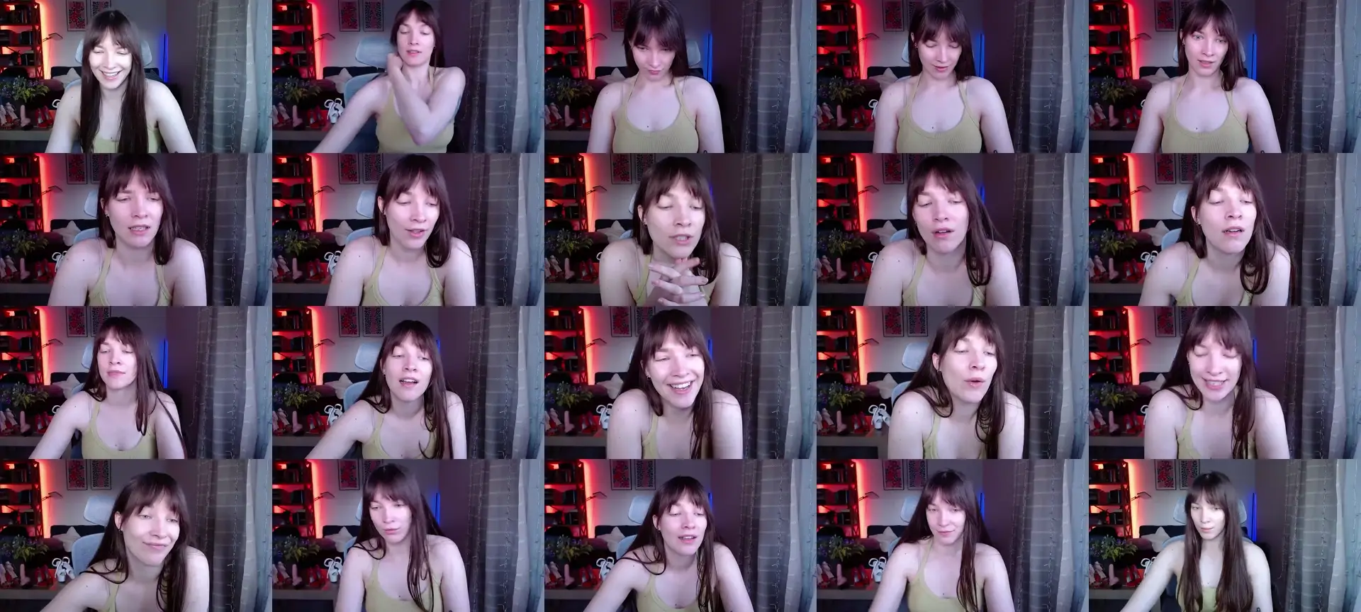 Xkenziexx photo contact sheet