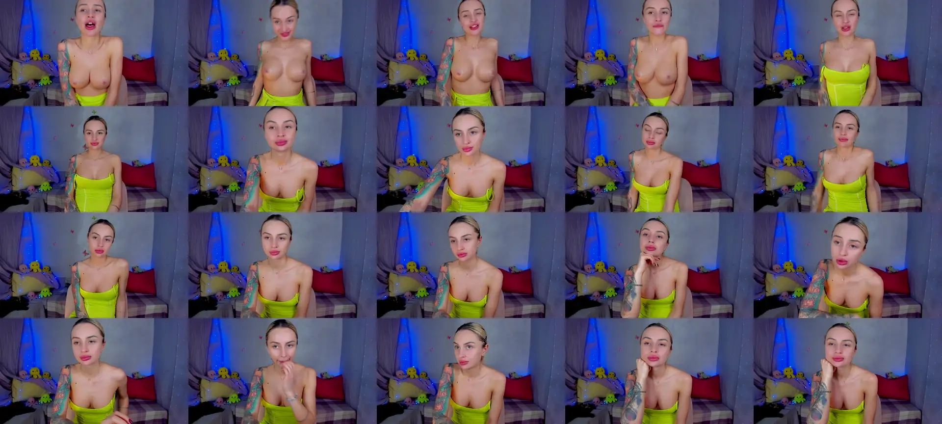 YourLizzyDoll photo contact sheet