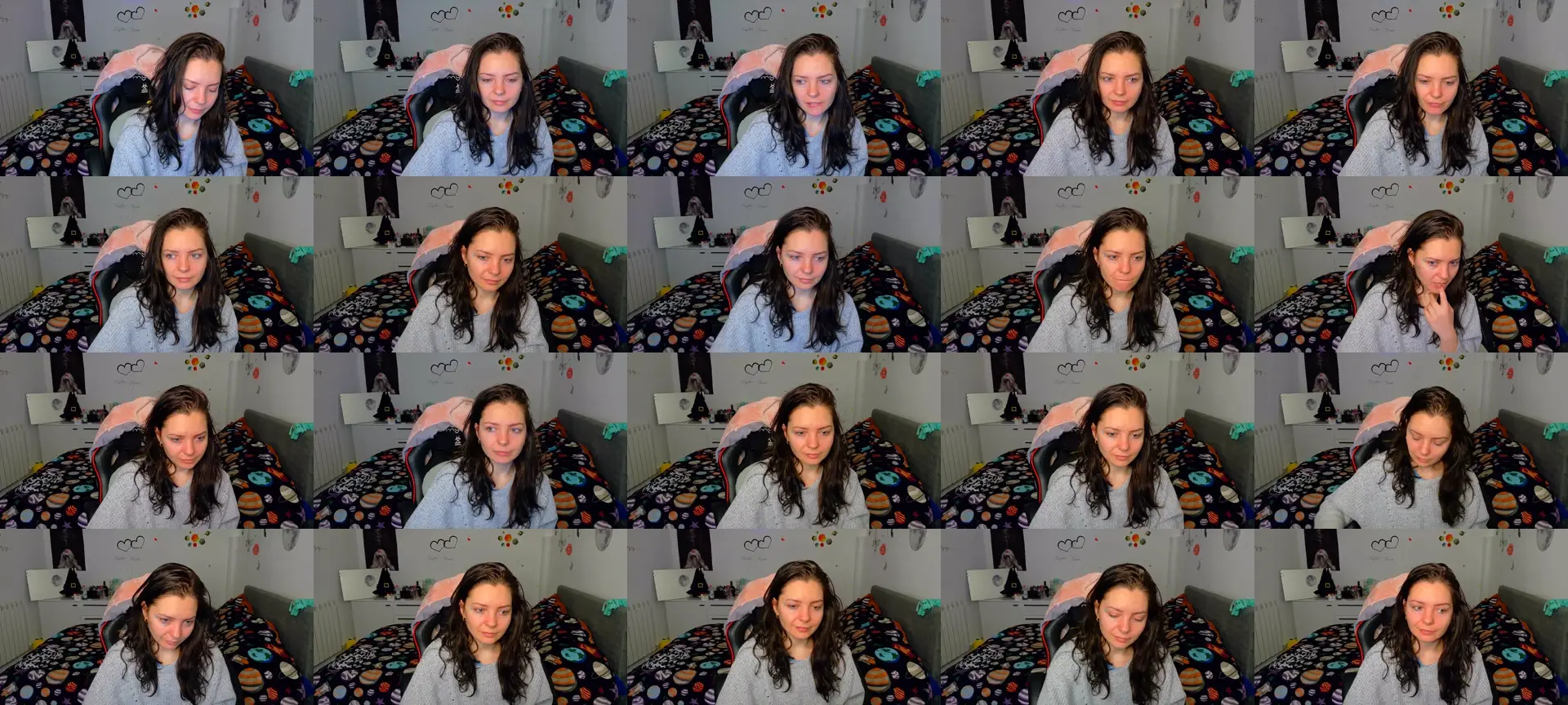 YreneA photo contact sheet