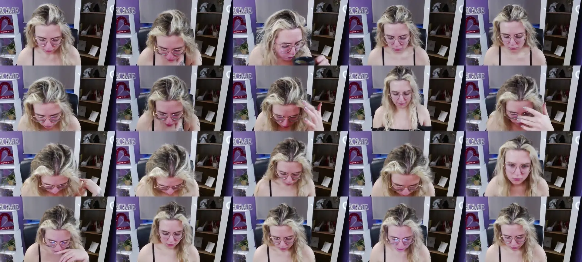 ZoeyDelight photo contact sheet