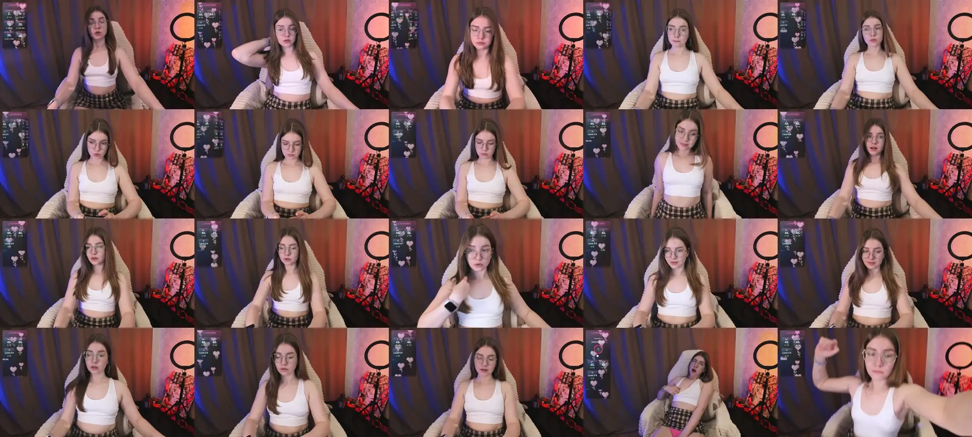 A8888 photo contact sheet