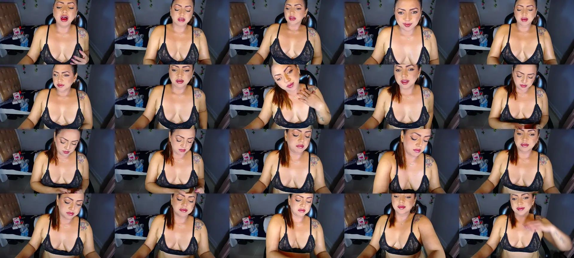 AbigailSexy1 photo contact sheet