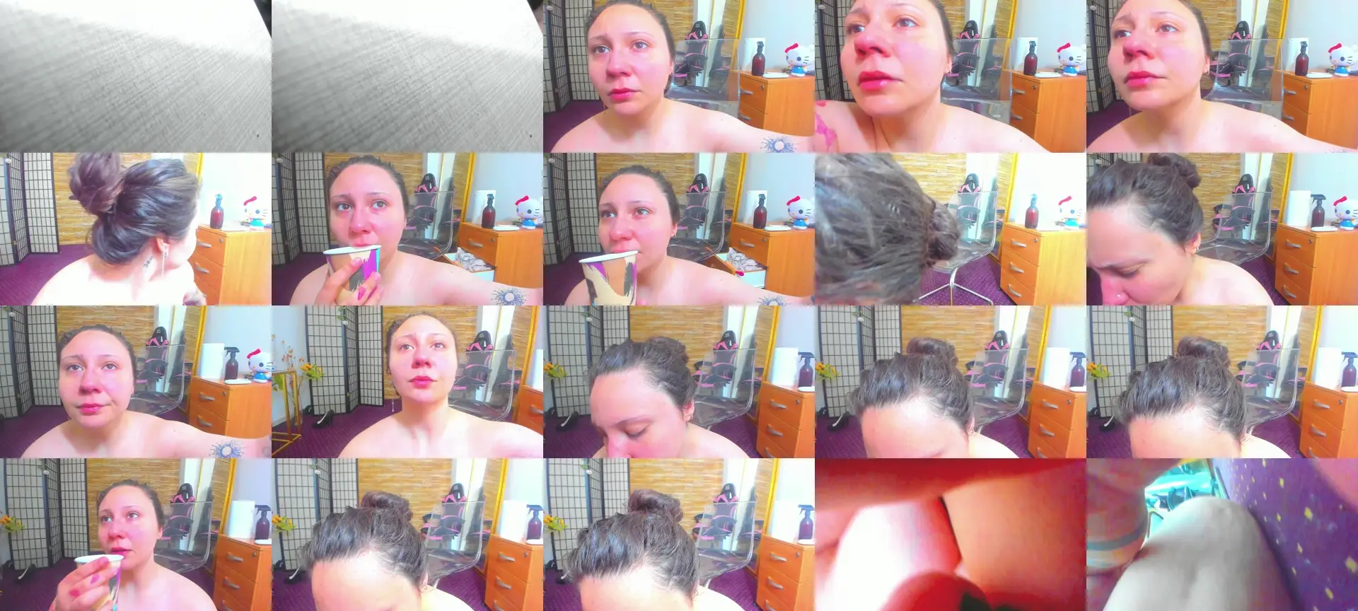 AishaRouhi photo contact sheet