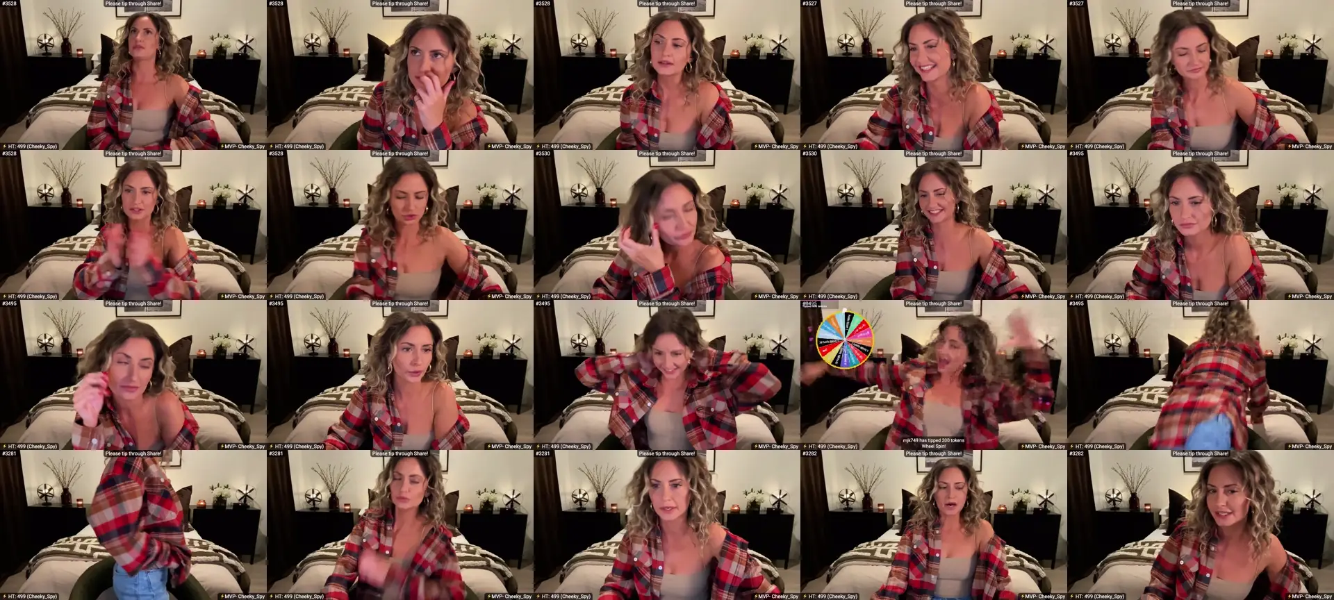 AlanaWylde photo contact sheet