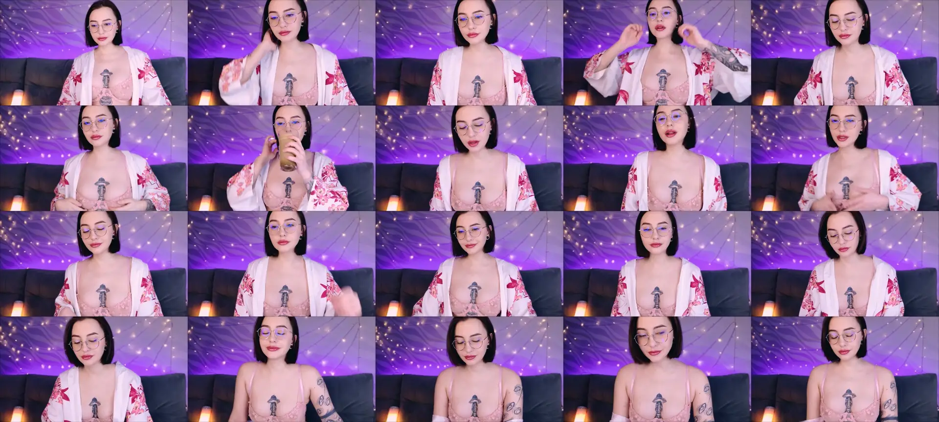 Alien_Eva photo contact sheet