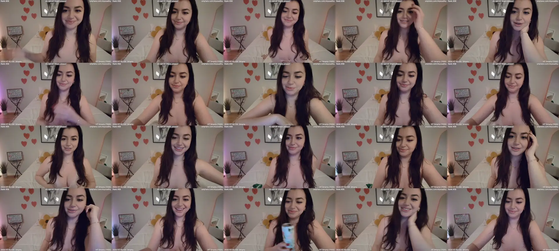 AlyssaShy photo contact sheet