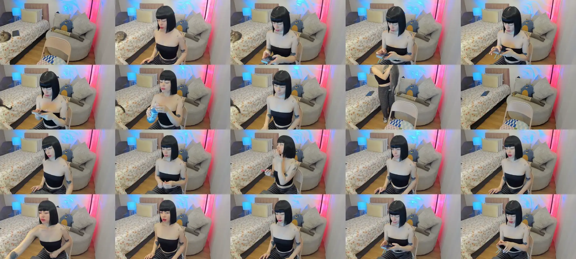 Amapola7 photo contact sheet