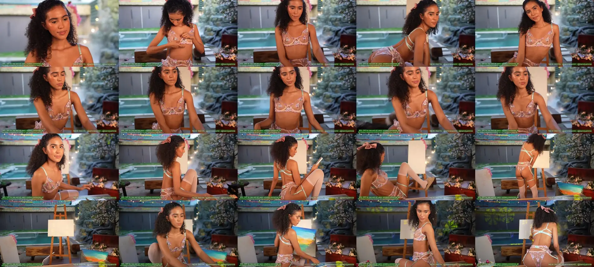 AMNIE_ photo contact sheet