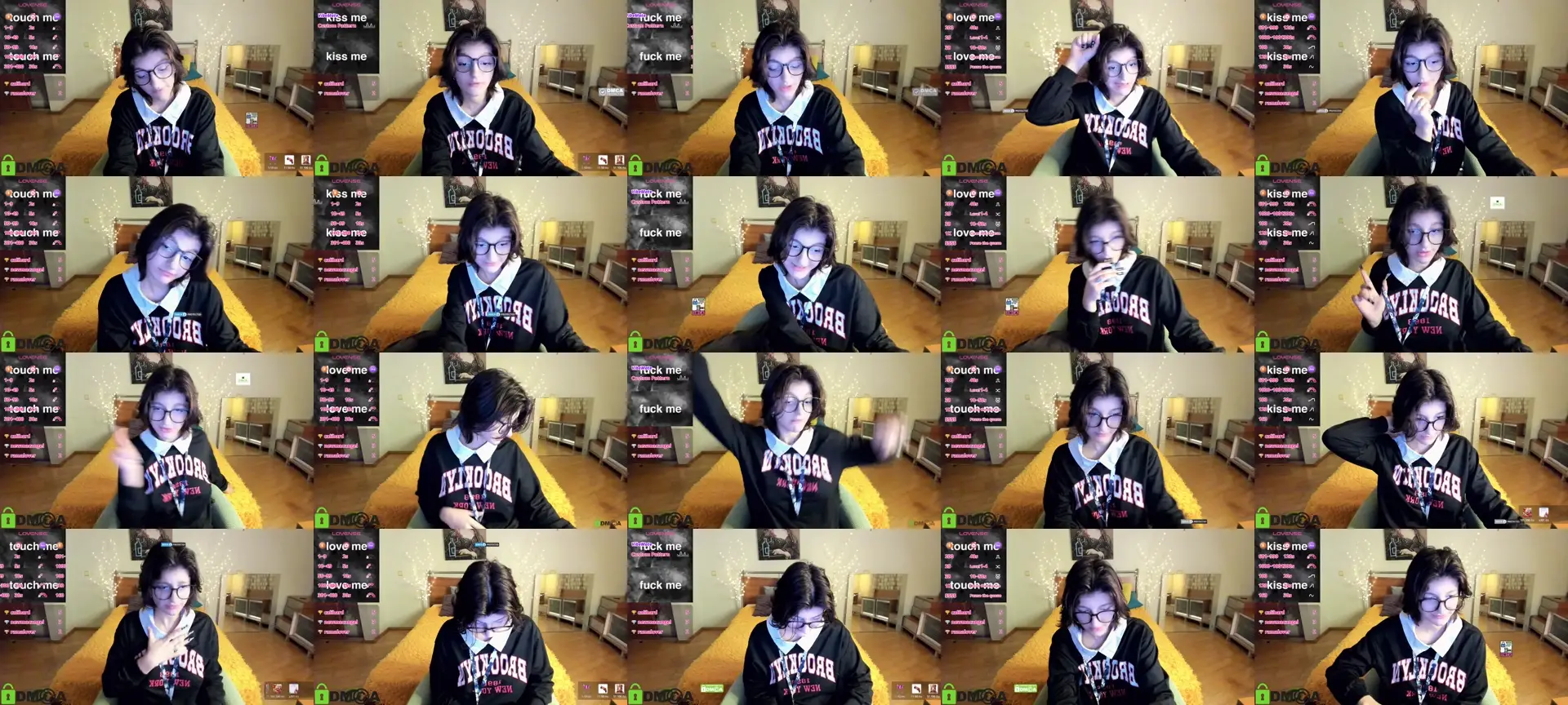 AnaJil photo contact sheet