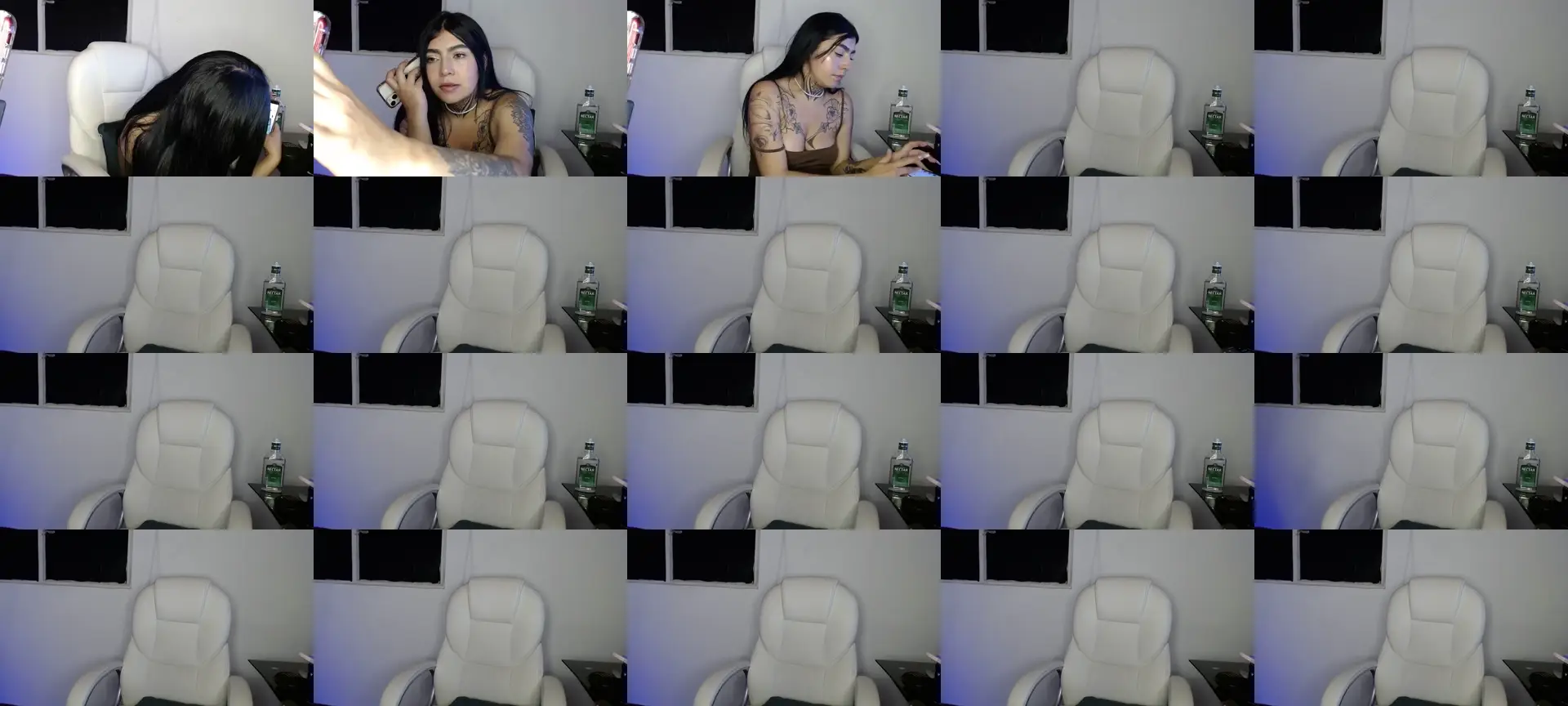 Angelica_pink photo contact sheet