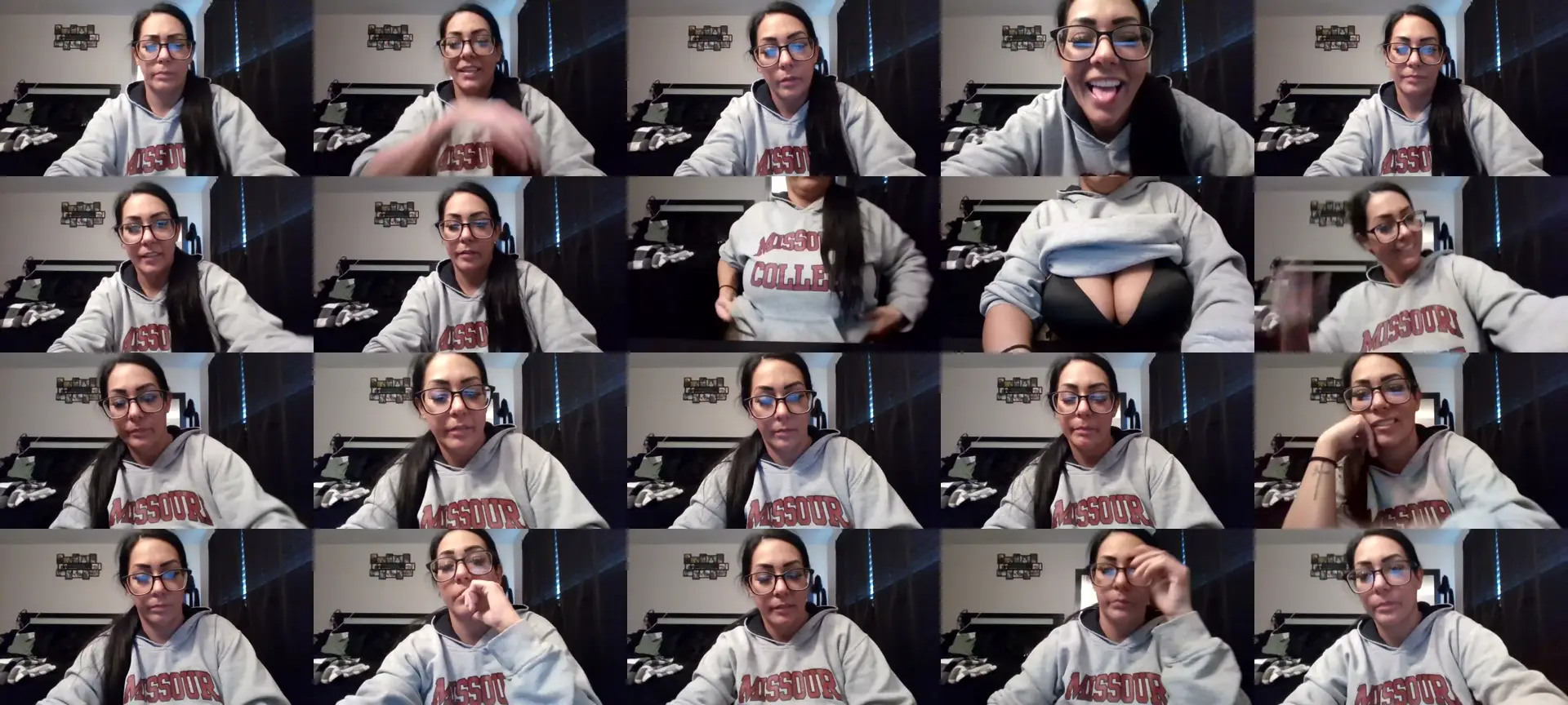 AngelMarie77 photo contact sheet