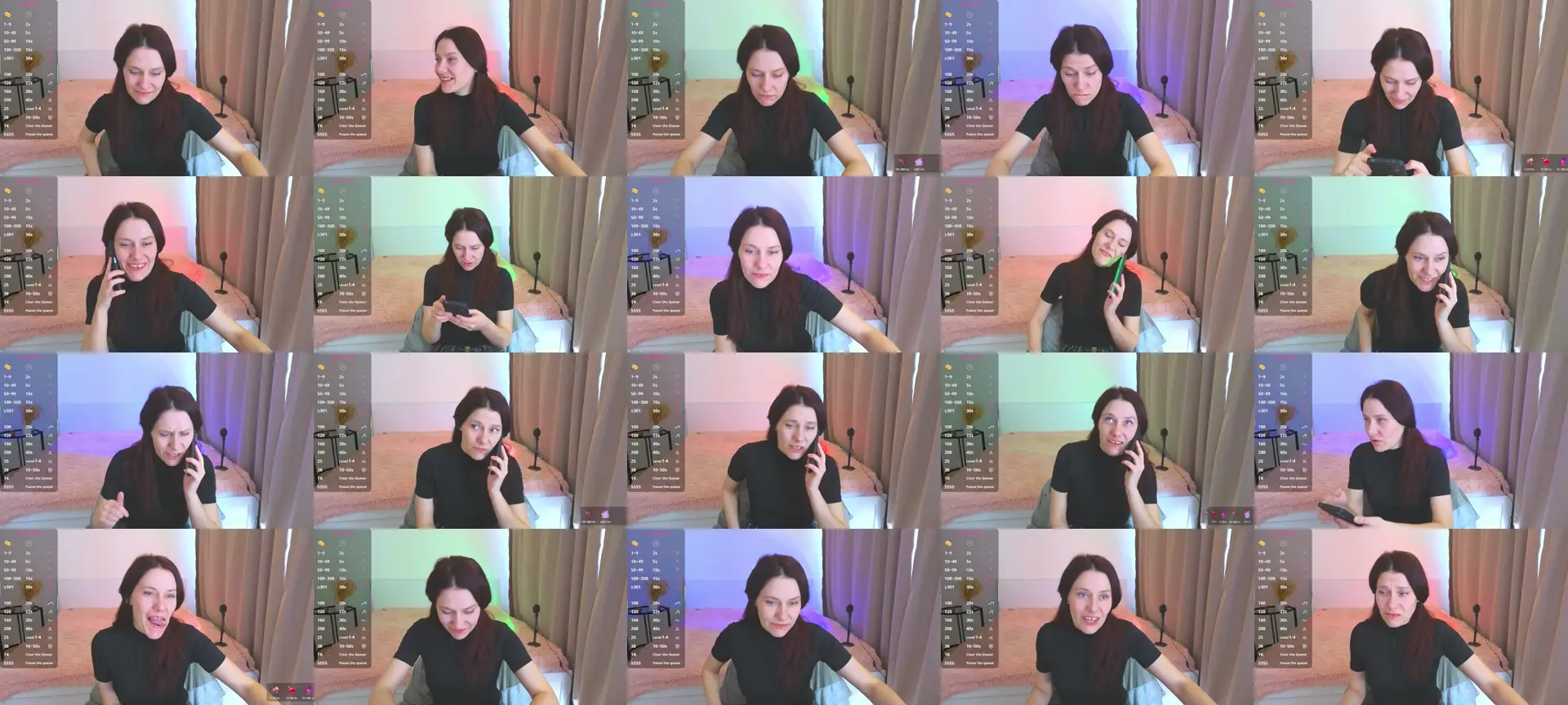 Annaabels photo contact sheet