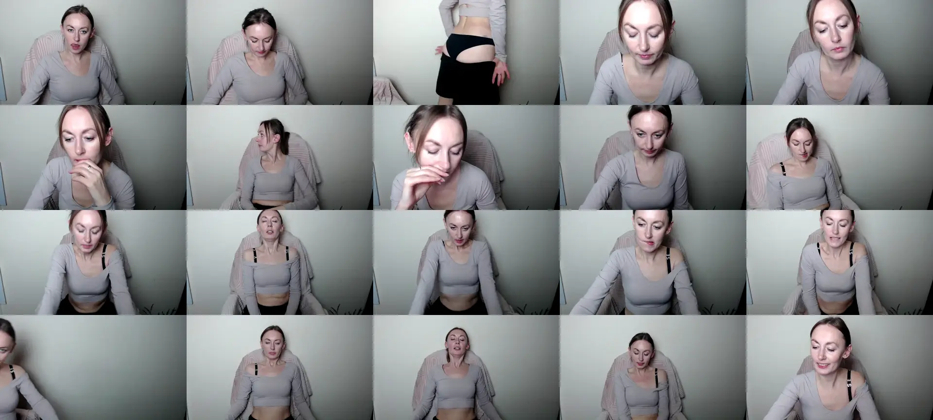 AriellaKi photo contact sheet