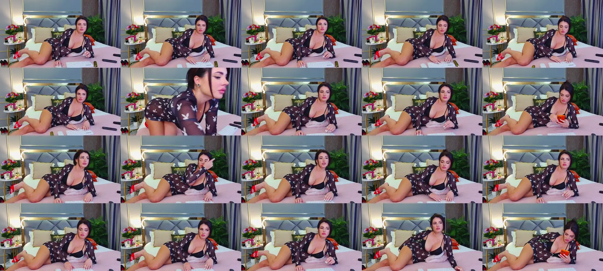 AvaCristal photo contact sheet