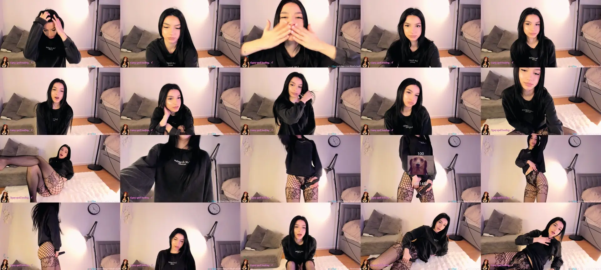 Blodreina photo contact sheet