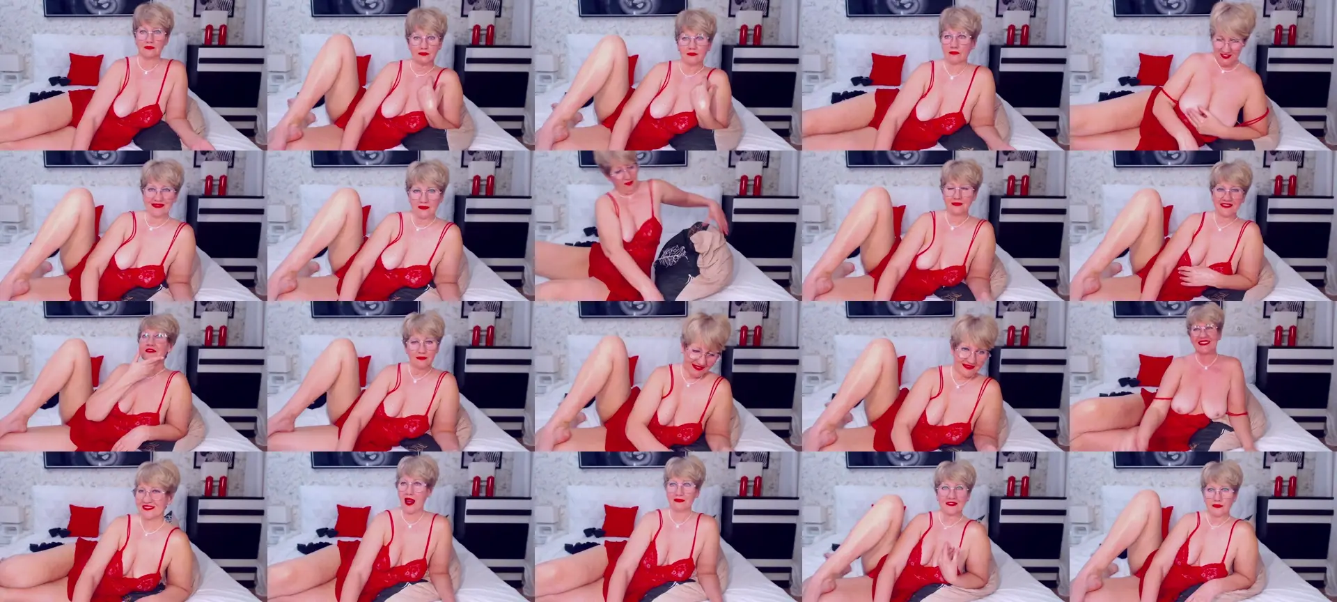 Blondematurex photo contact sheet