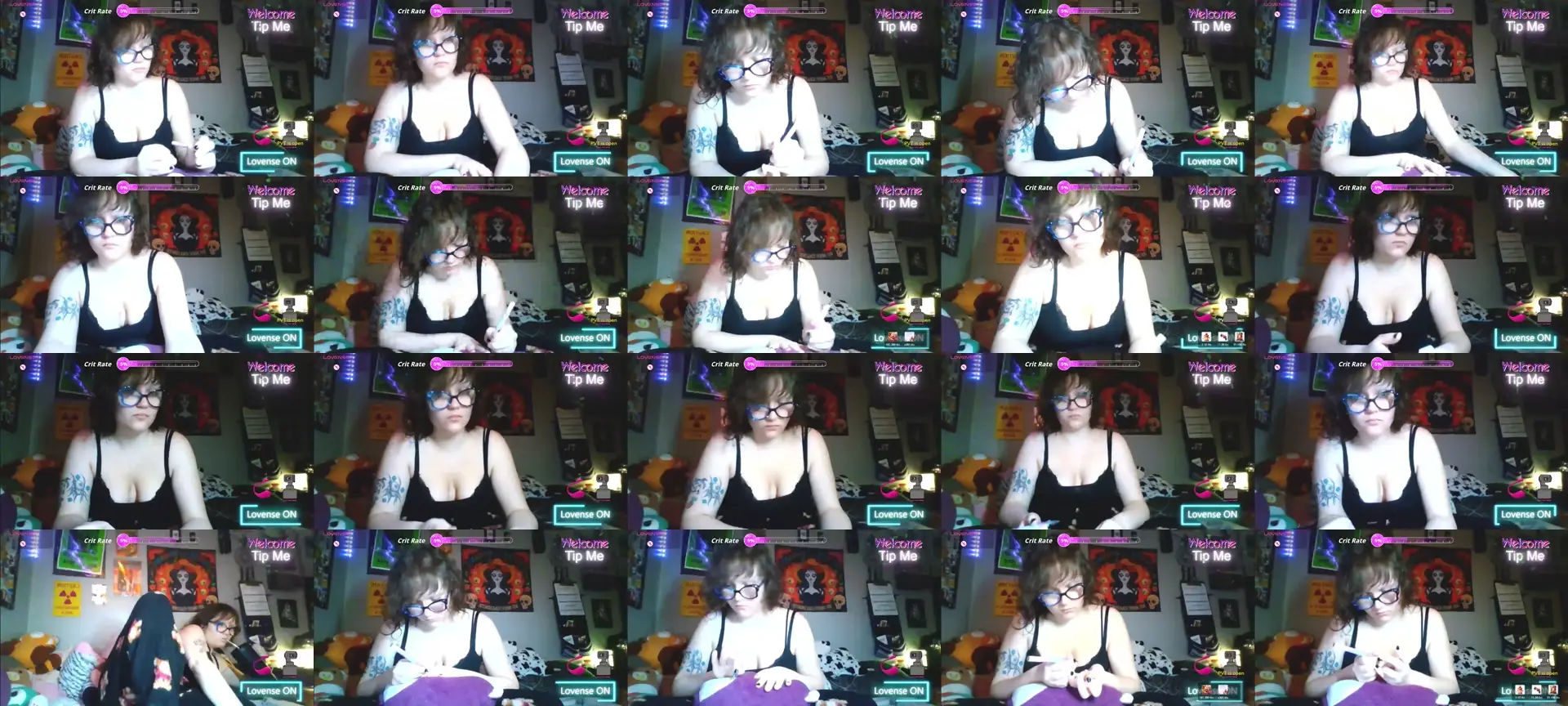 Bluebies photo contact sheet