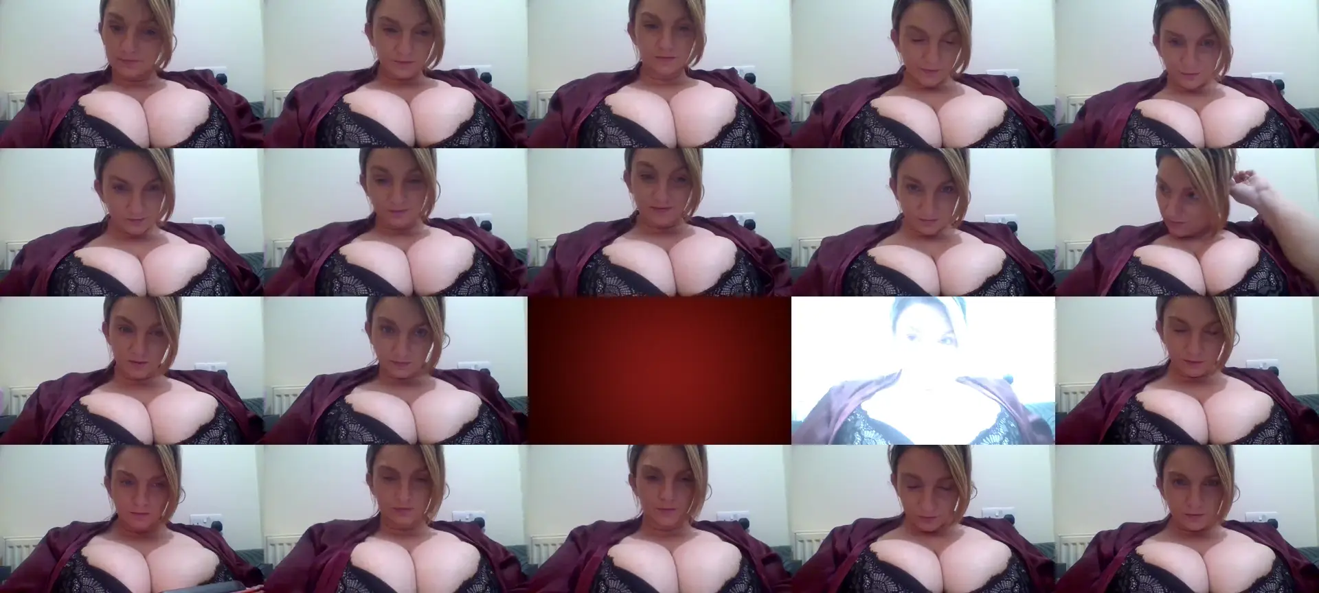 BustyKay28 photo contact sheet