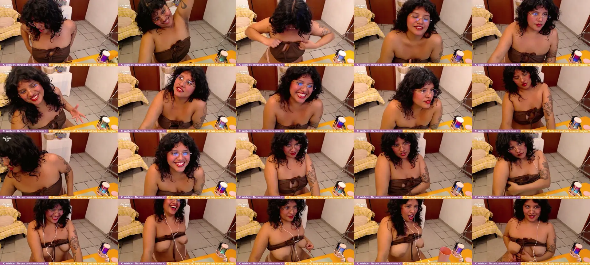 CarmenDoe photo contact sheet